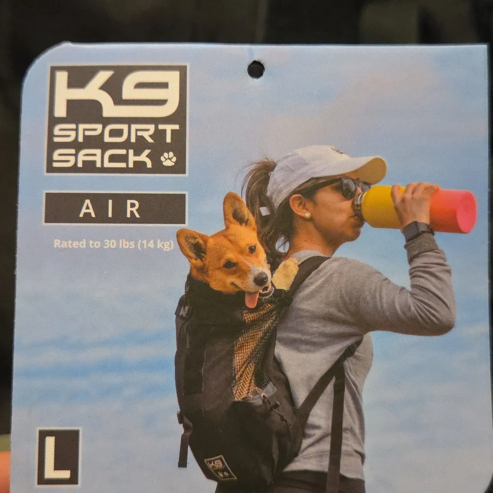 K9 Sport Sack Black Backpack